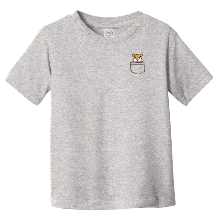 Hamster In Pocket Toddler T-Shirt