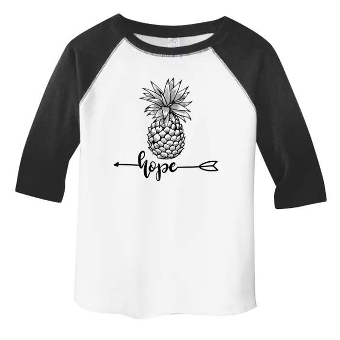 Hope Ivf Pineapple Lucky Transfer Day Gift Toddler Fine Jersey T-Shirt