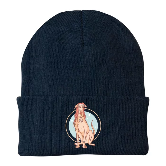 Hippie Dog Knit Cap Winter Beanie