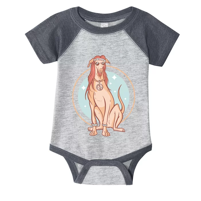 Hippie Dog Infant Baby Jersey Bodysuit