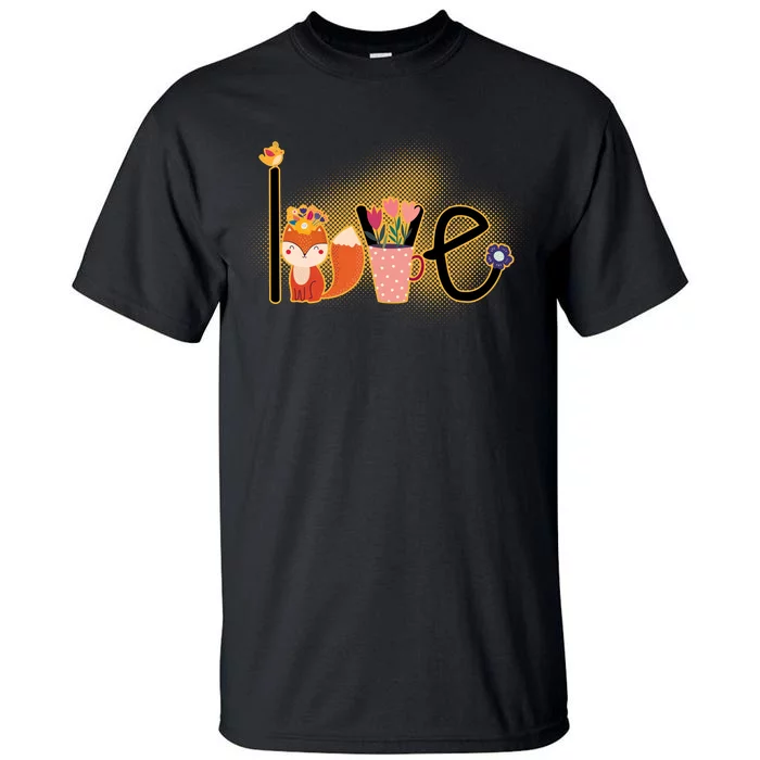 Hippie Love Spring Tall T-Shirt