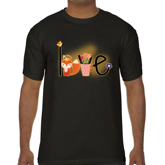 Hippie Love Spring Comfort Colors T-Shirt