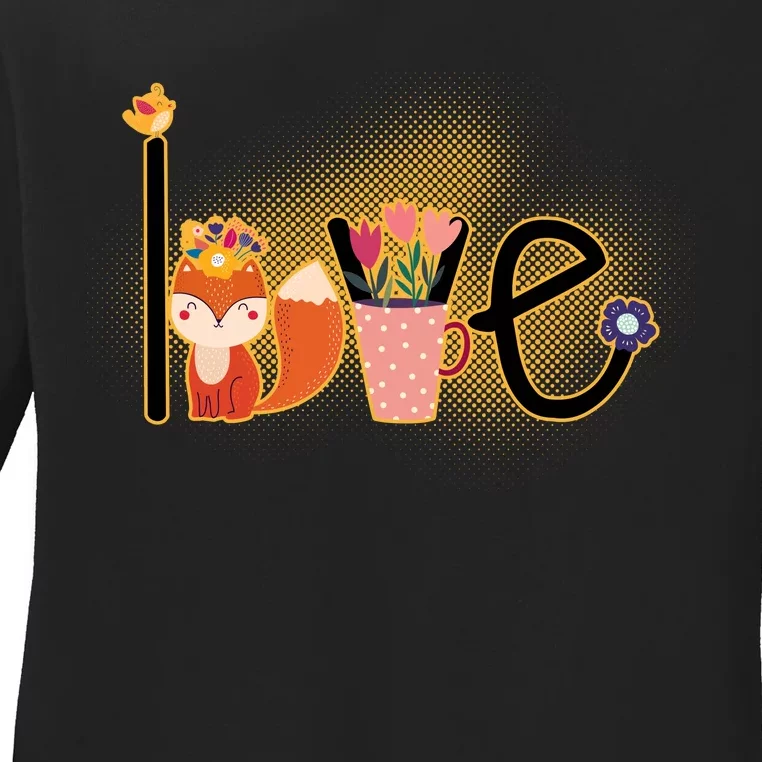 Hippie Love Spring Ladies Long Sleeve Shirt