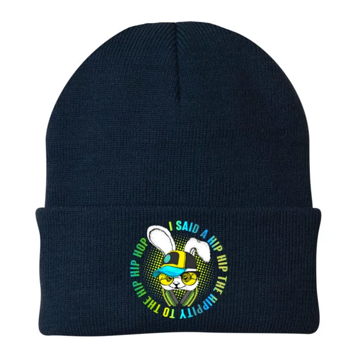 Hippity Hip Hop Bunny Knit Cap Winter Beanie