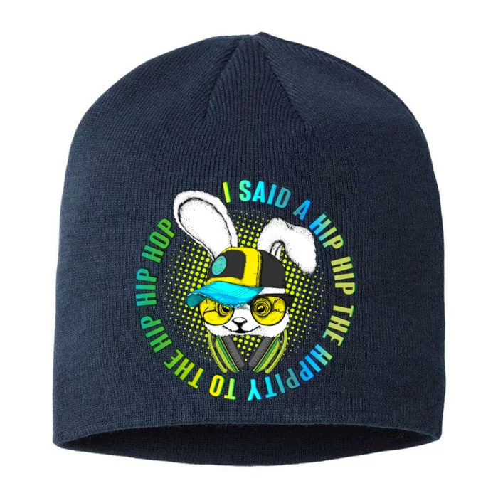 Hippity Hip Hop Bunny 8 1/2in Sustainable Knit Beanie