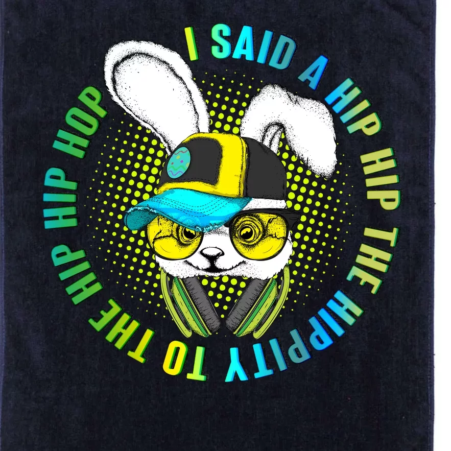 Hippity Hip Hop Bunny Platinum Collection Golf Towel