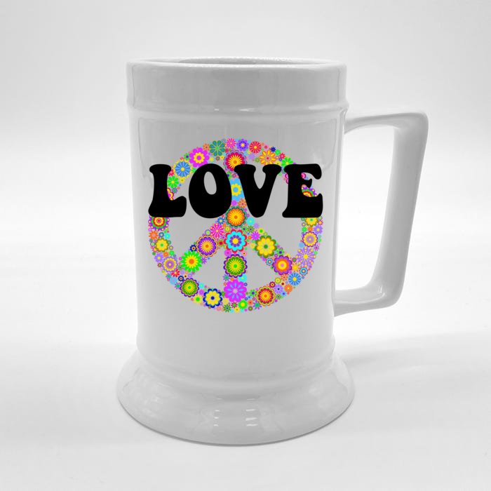 Hippy Love Front & Back Beer Stein