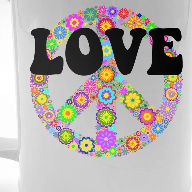 Hippy Love Front & Back Beer Stein