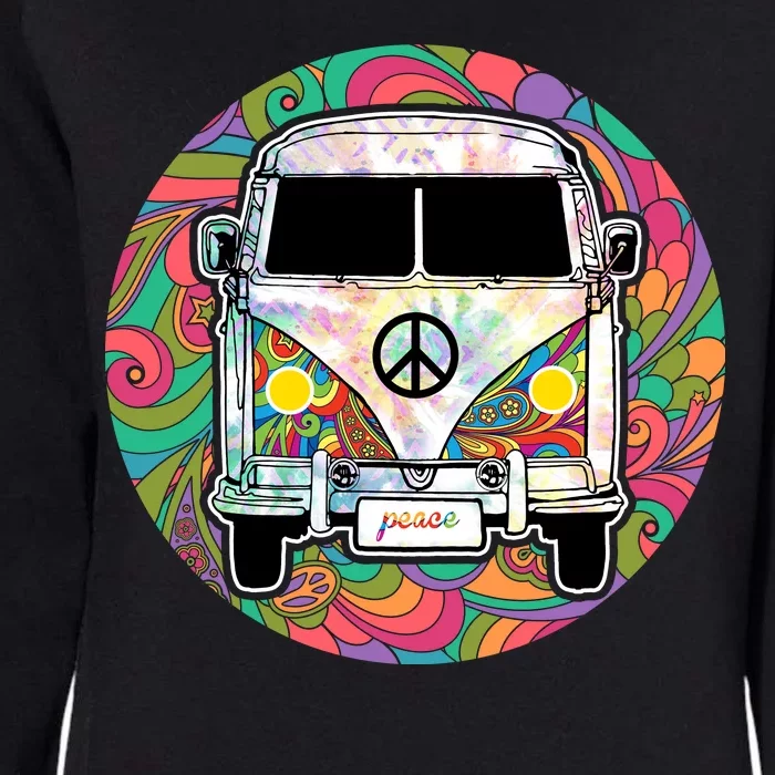 Hippy Van Womens California Wash Sweatshirt