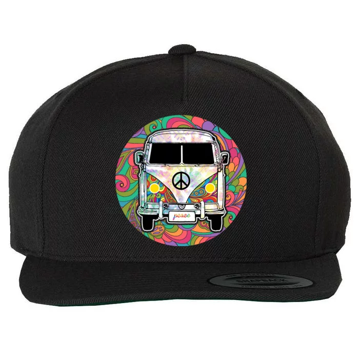 Hippy Van Wool Snapback Cap