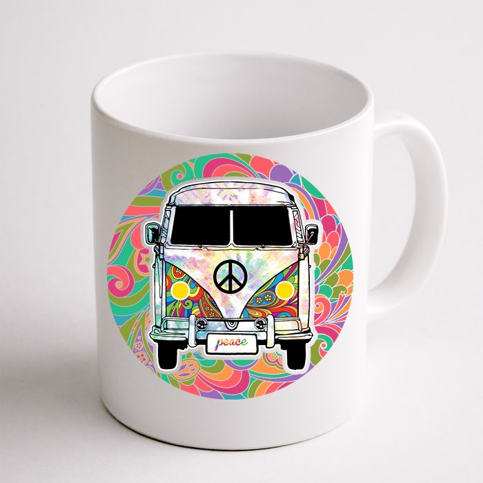 Hippy Van Front & Back Coffee Mug