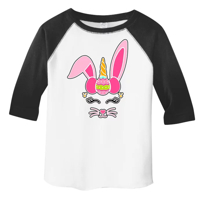 Hipster Bunnycorn Easter Bunny Unicorn Toddler Fine Jersey T-Shirt