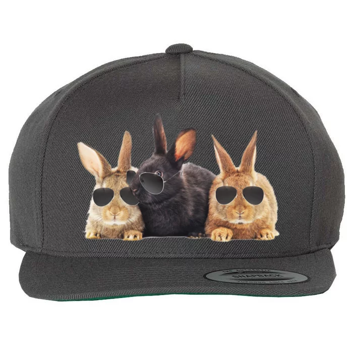 Hipster Cool Rabbit Wool Snapback Cap