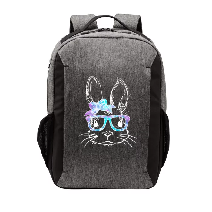 Hipster Easter Bunny Floral Vector Backpack