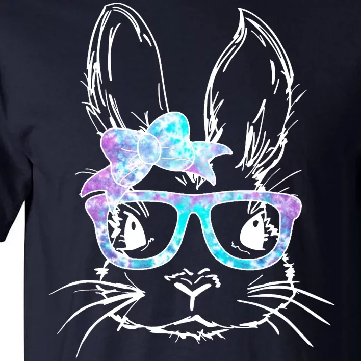 Hipster Easter Bunny Floral Tall T-Shirt