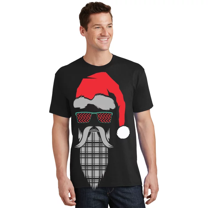 Hipster Santa Claus T-Shirt