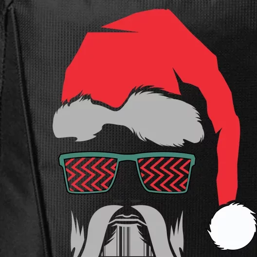 Hipster Santa Claus City Backpack