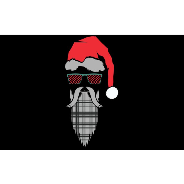 Hipster Santa Claus Bumper Sticker