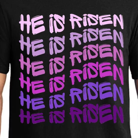 He is Risen, Easter He is Risen, He is Risen Apparel, Jesus Pajama Set