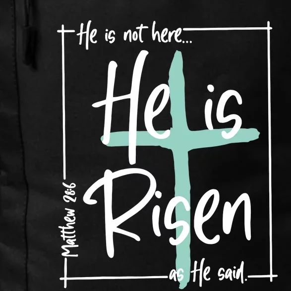 He Is Risen Easter Christian Cross Daily Commute Backpack