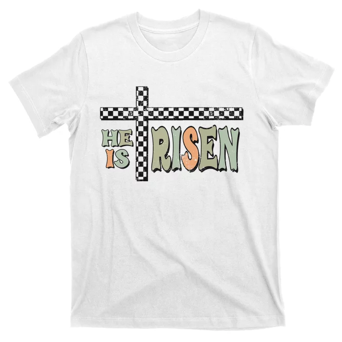 He Is Risen Easter Matthew 28 6 Christian T-Shirt