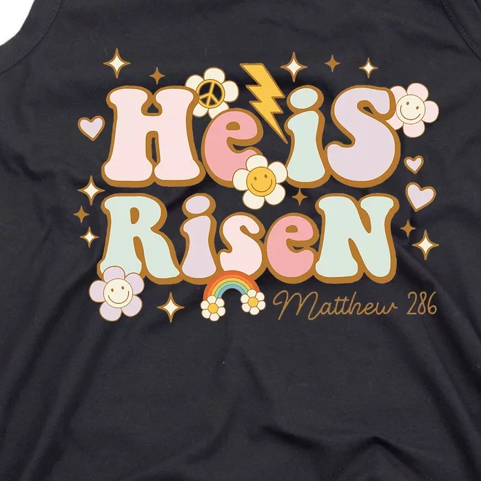 He Is Risen Indeed Happy Easter For Christian Easter Jesus Tank Top