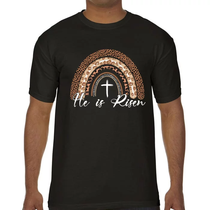 He Is Risen Jesus Christ Easter Christian Faith Comfort Colors T-Shirt