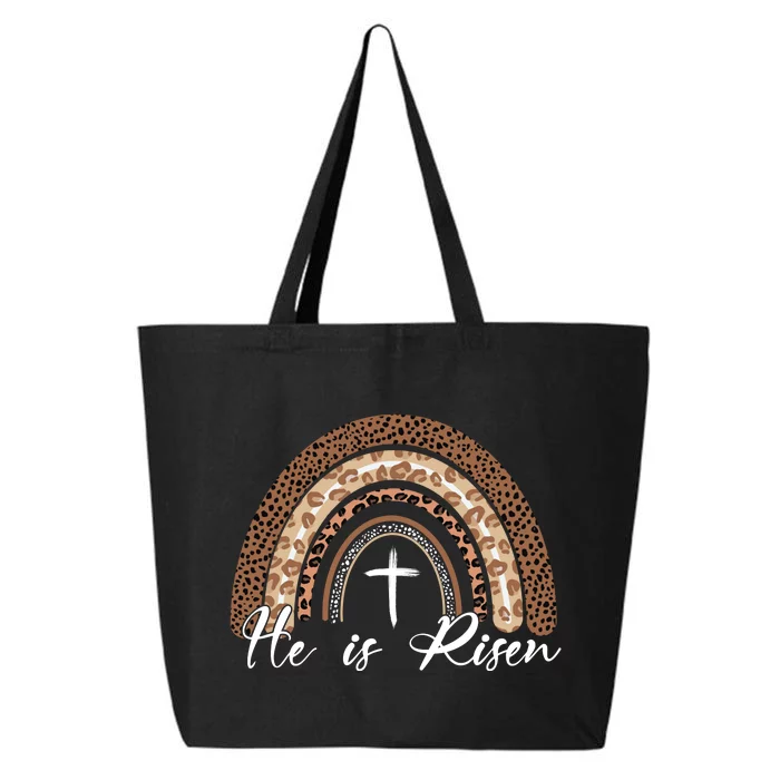 He Is Risen Jesus Christ Easter Christian Faith 25L Jumbo Tote