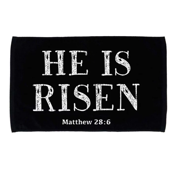 He Is Risen Jesus Christian Easter Gifts Microfiber Hand Towel