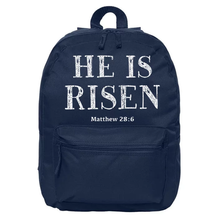 He Is Risen Jesus Christian Easter Gifts 16 in Basic Backpack