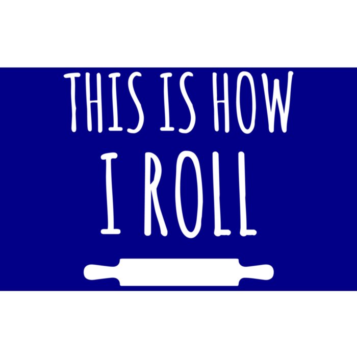 How I Roll Rolling Pin Funny Chef Gift Bumper Sticker