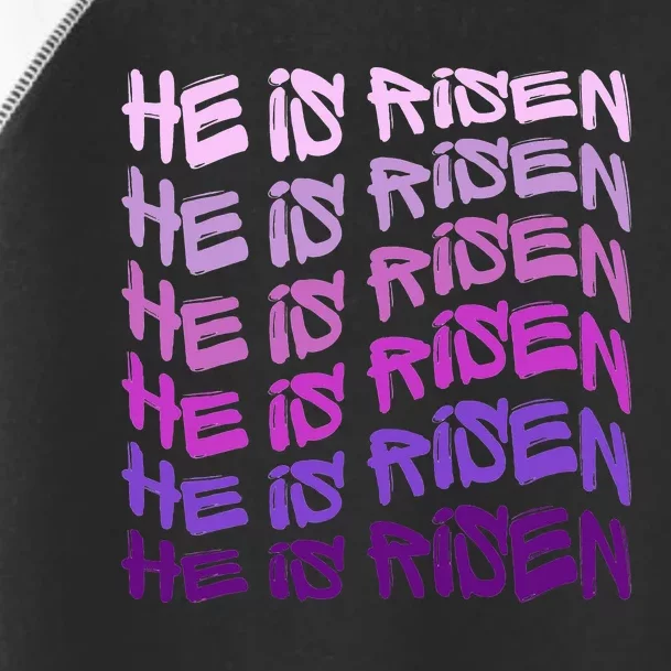 He Is Risen, Easter He Is Risen, He Is Risen Apparel, Jesus Toddler Fine Jersey T-Shirt