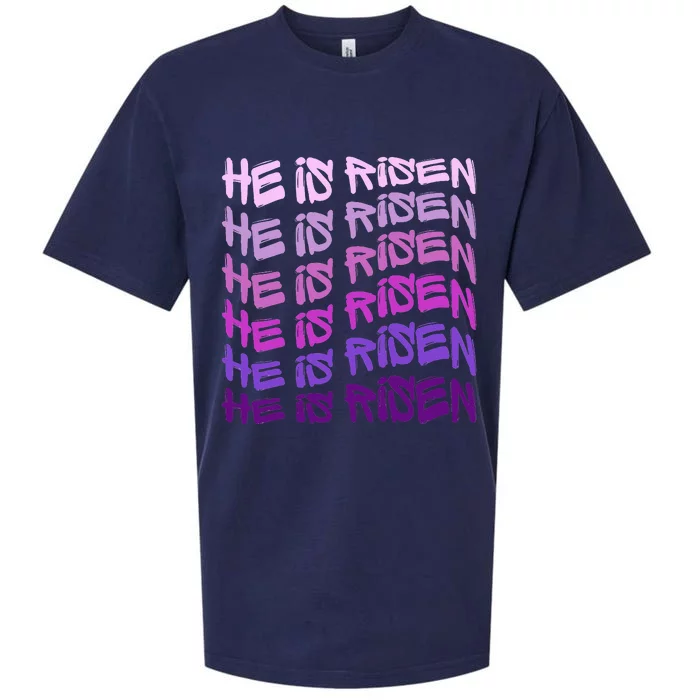 He Is Risen, Easter He Is Risen, He Is Risen Apparel, Jesus Sueded Cloud Jersey T-Shirt