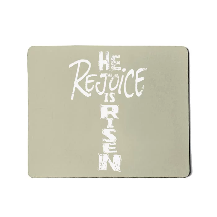 He Is Risen Rejoice Jesus Lives Easter Gifts Mousepad