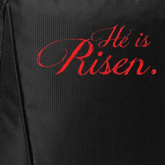 He Is RISEN!! A That Celebrates The Real Easter City Backpack