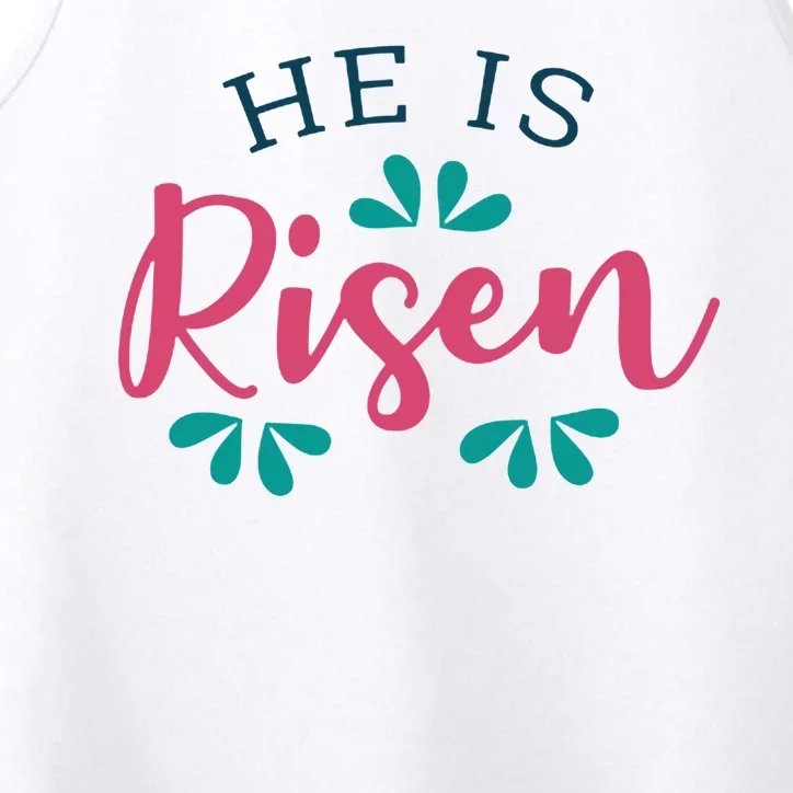 He Is Risen Easter Jesus Performance Tank