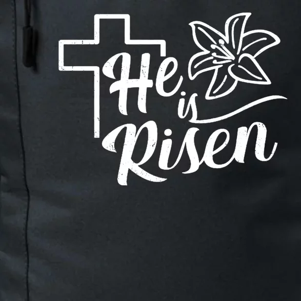 He Is Risen Easter Jesus Cross Daily Commute Backpack