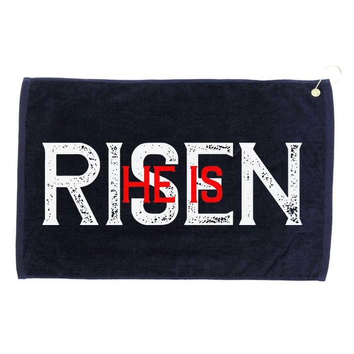 He Is Risen, Easter, Jesus Love Faith Grommeted Golf Towel