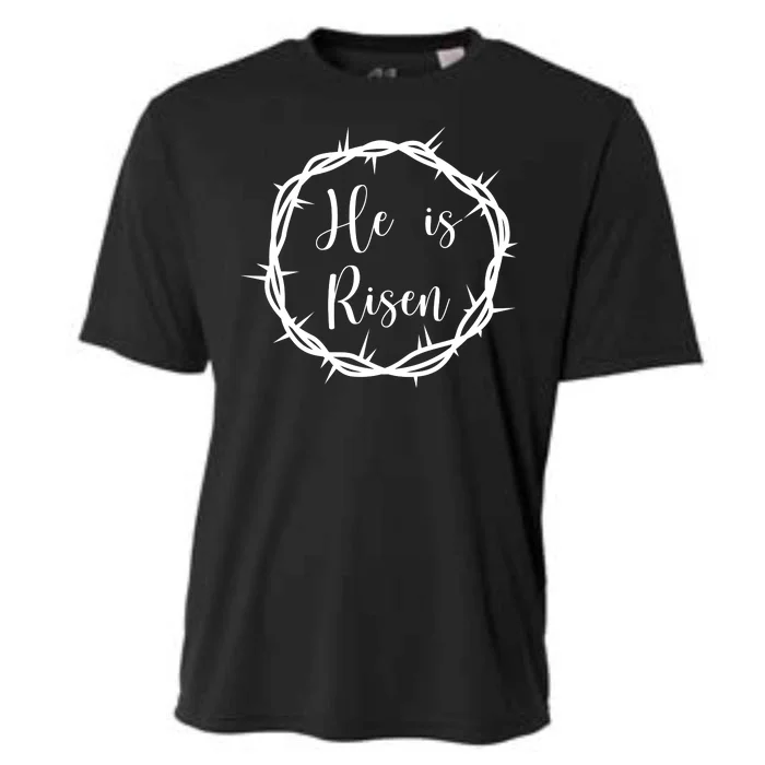 He Is Risen Easter Christ Cooling Performance Crew T-Shirt