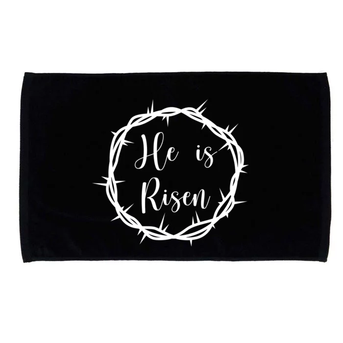 He Is Risen Easter Christ Microfiber Hand Towel