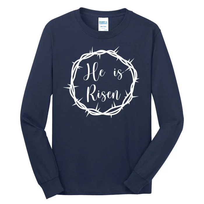 He Is Risen Easter Christ Tall Long Sleeve T-Shirt