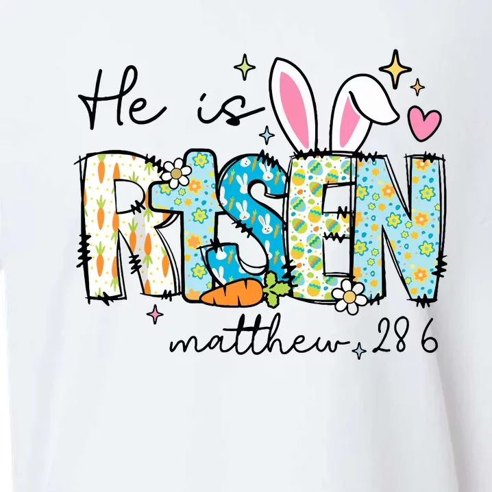 He Is Risen Sueded Cloud Jersey T-Shirt