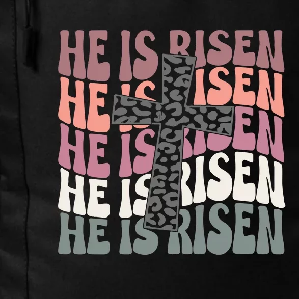 He Is Risen Easter Christian Daily Commute Backpack