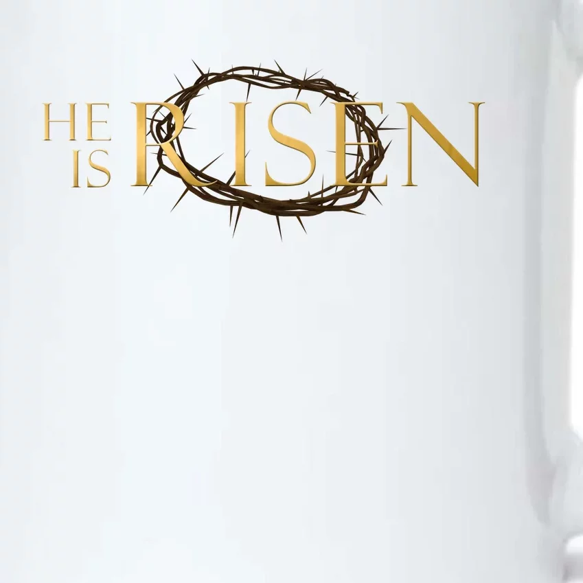 He Is Risen Jesus Christ Easter Black Color Changing Mug