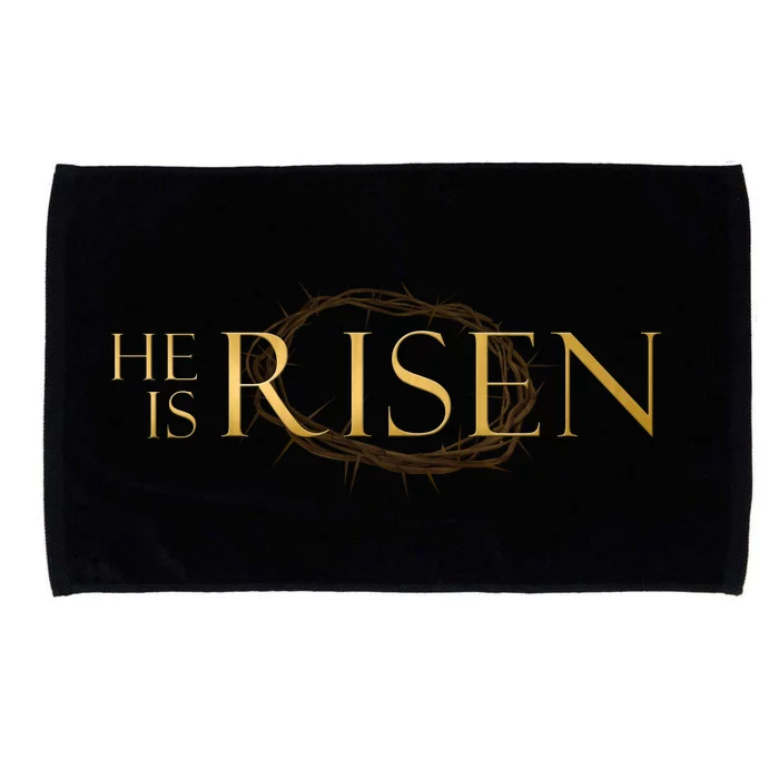 He Is Risen Jesus Christ Easter Microfiber Hand Towel