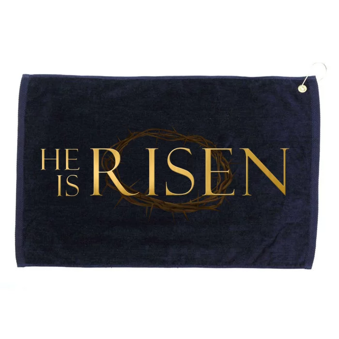 He Is Risen Jesus Christ Easter Grommeted Golf Towel