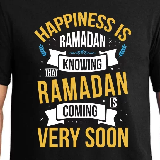 Happiness Is Ramadan Knowing That Ramadan Gift For Ramadan Mubarak Pajama Set