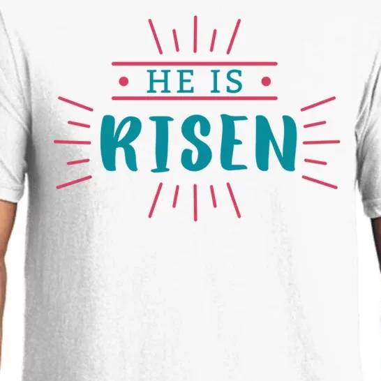 He Is Risen Easter Jesus Pajama Set