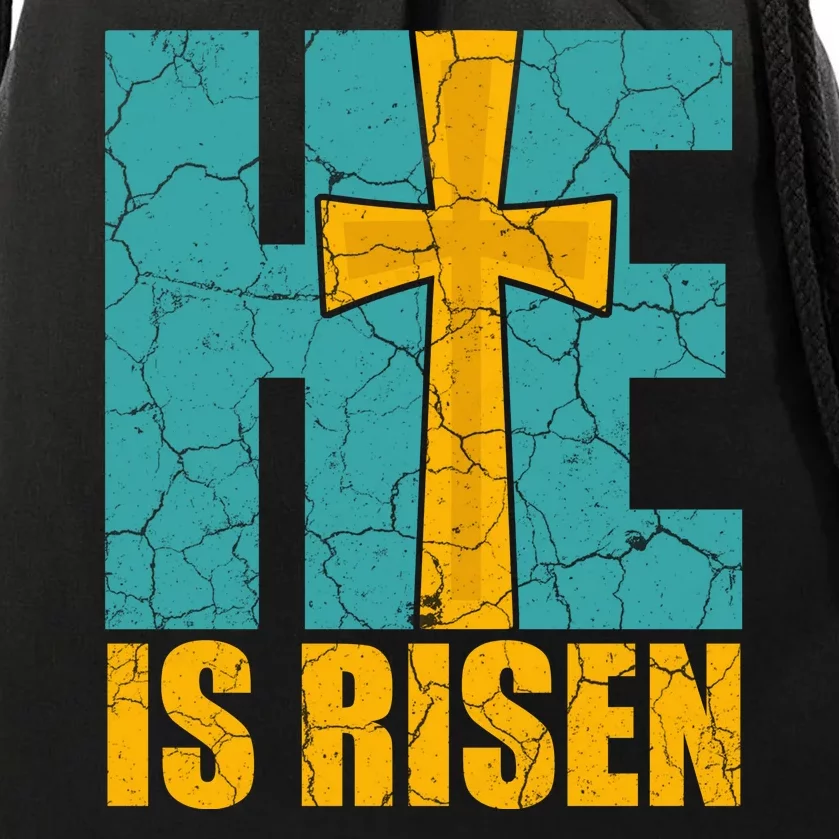 He Is Risen Jesus Christ Christian Drawstring Bag