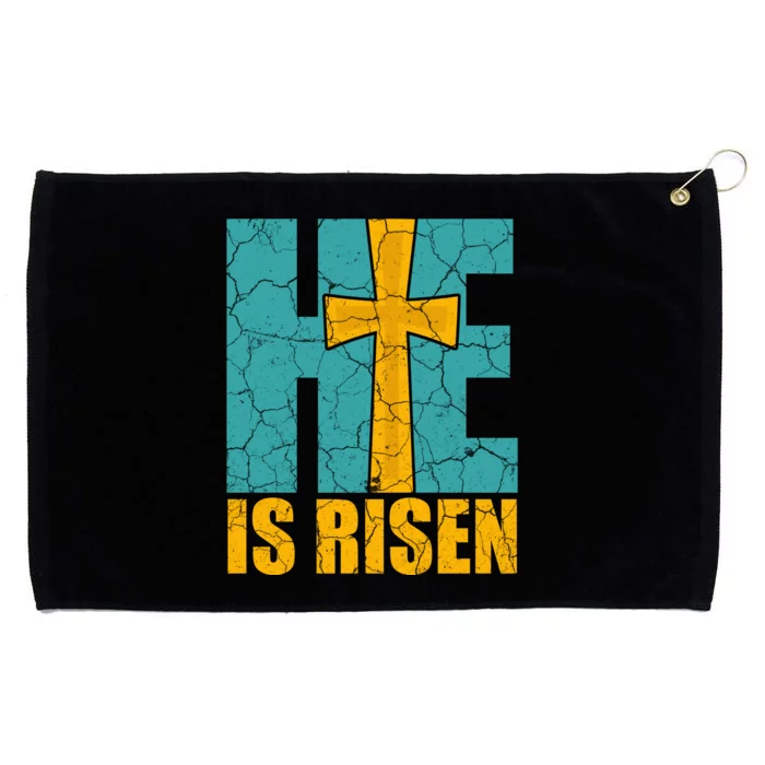 He Is Risen Jesus Christ Christian Grommeted Golf Towel